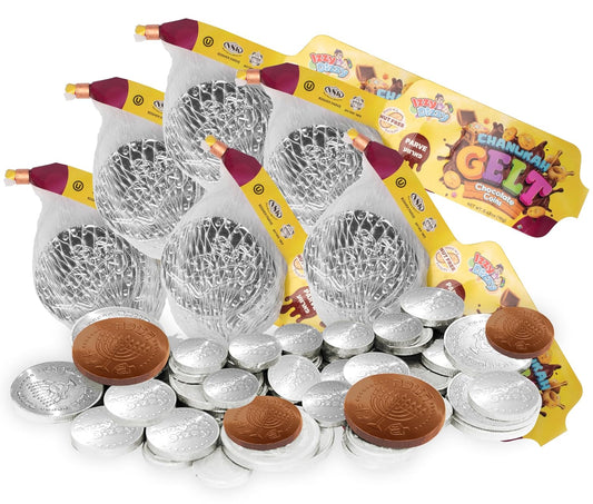 Hanukkah Gelt Coins Chocolate - 0.31 lbs