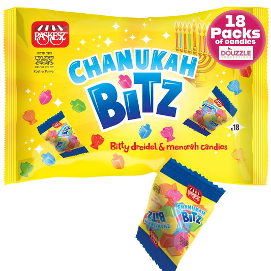 DOUzzle Hanukkah Candy Dreidels