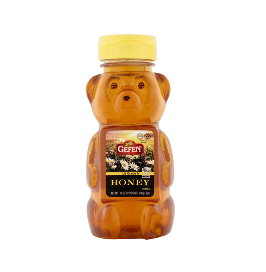 Gefen Pure Honey Bear, 12 Oz