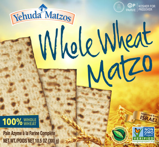 Yehuda Whole Wheat Matzo - 10.5 oz