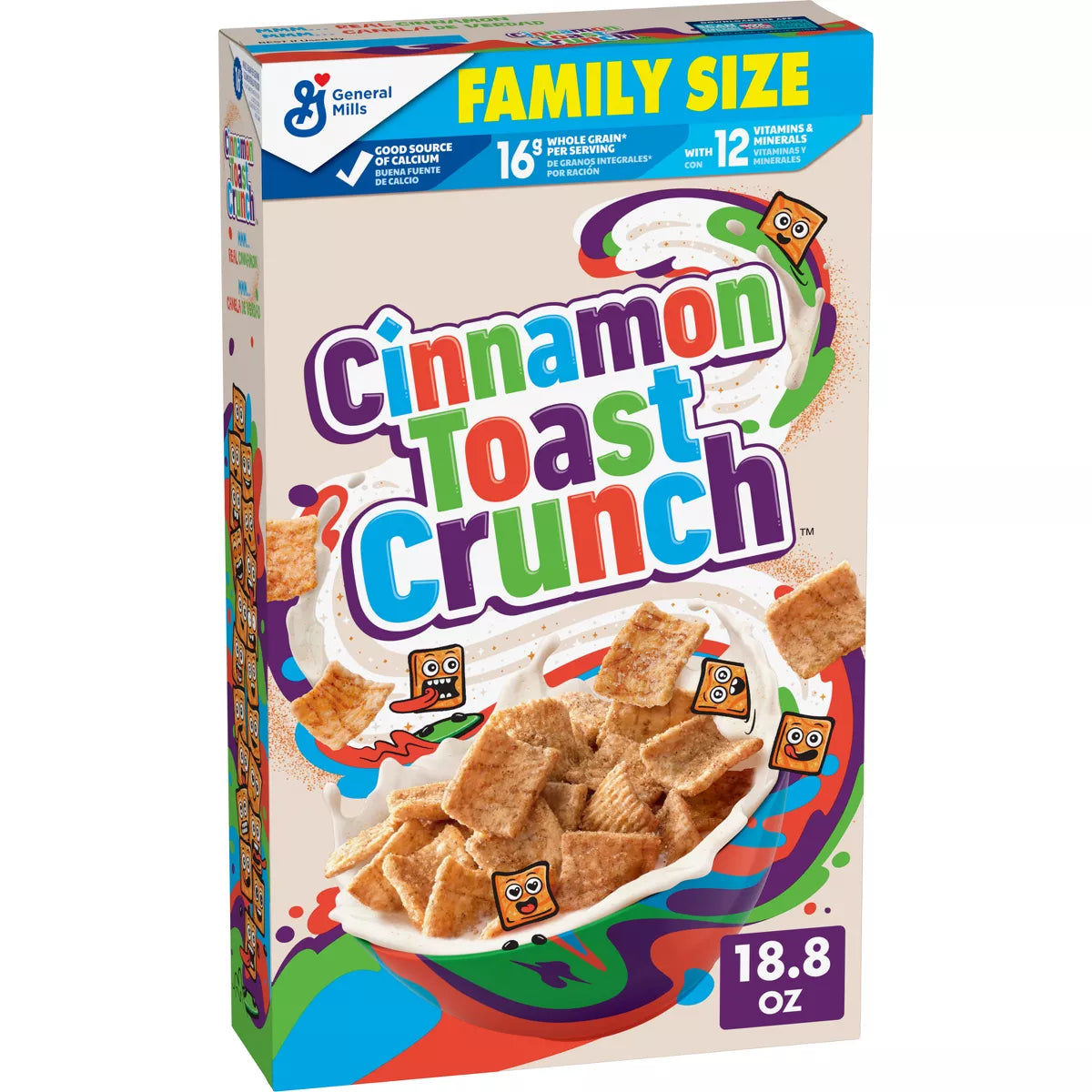 Cinnamon Toast Crunch Breakfast Cereal - 18.8oz