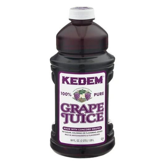 Kedem 100% Juice, Grape (P) 1.89 Litro, 3.3 lbs.