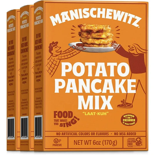 Manischewitz Potato Pancake Mix (P) - 3 pack - 1 lb.