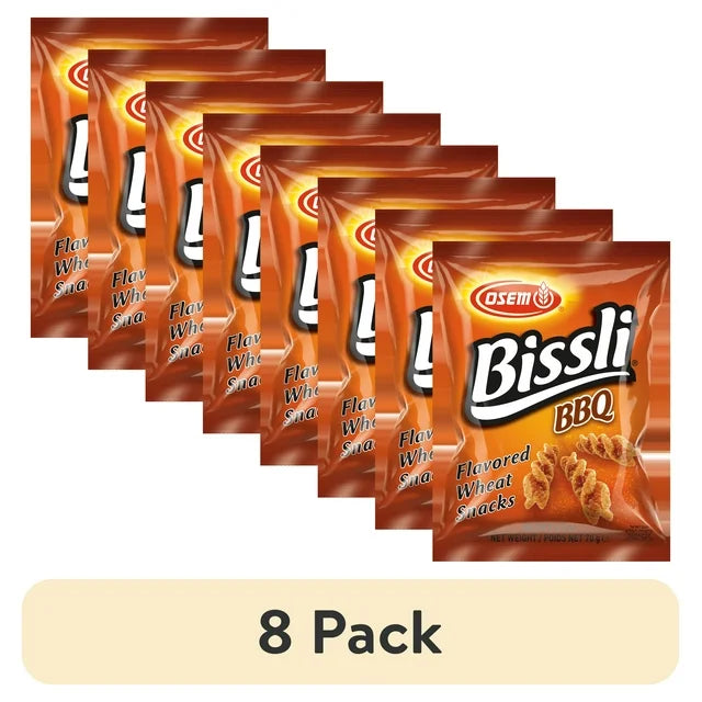 Osem: Barbecue Flavor Bissli, 2.5 oz (Pack of 8)