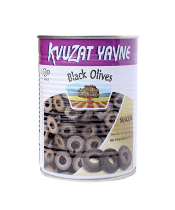 Kvuzat Black Olives Sliced 19 Oz