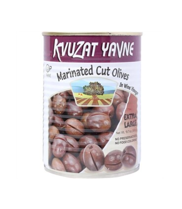 Kvuzat Marinated Cut Olives - 19 Oz