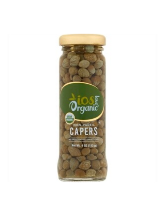 Ios Organic Capers - 4 Oz