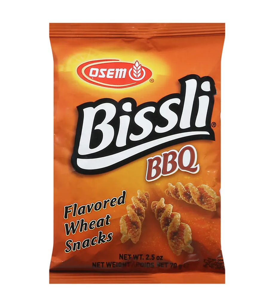 Osem Wheat Snacks, BBQ 2.5oz