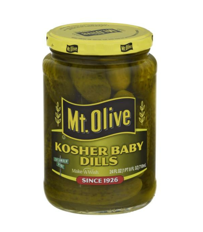 Mt. Olive Kosher Baby Dill Pickles - 24oz