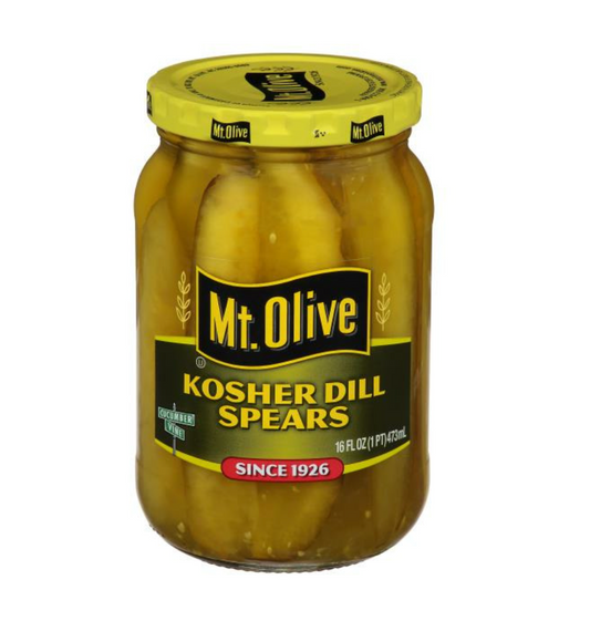 Mt. Olive Kosher Dill Spears Pickles - 16oz