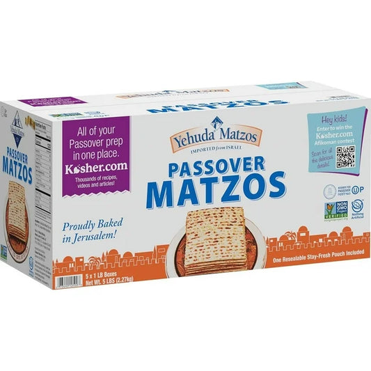 Yehuda Passover Matzos - 5 lbs