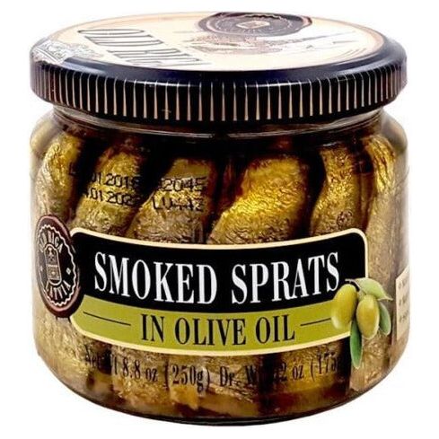 Rigas Zelts Smoked Sprats In Oil, 9.5 Oz